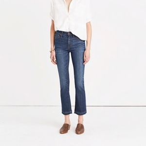 Like New Madewell Cali Demi-Boot Jeans, 25 tall
